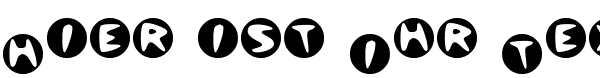 Ihre Vorschau von der Schriftart BowlORama
