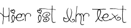 Ihre Vorschau von der Schriftart Schnookums