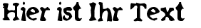 Ihre Vorschau von der Schriftart Old Newspaper