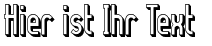 Ihre Vorschau von der Schriftart Lady Ice 3D