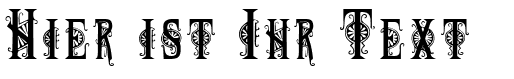 Ihre Vorschau von der Schriftart Deco Caps