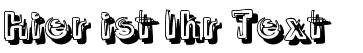 Ihre Vorschau von der Schriftart Smoke Shadow