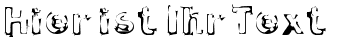 Ihre Vorschau von der Schriftart Smoke Disturbed