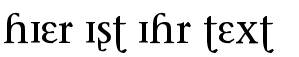 Ihre Vorschau von der Schriftart Phonetica