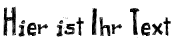 Ihre Vorschau von der Schriftart Peixe Frito