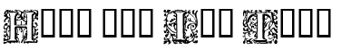 Ihre Vorschau von der Schriftart 16th Arabesques