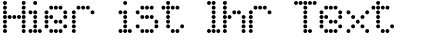Ihre Vorschau von der Schriftart AI pointe