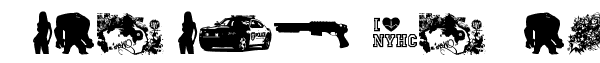 Ihre Vorschau von der Schriftart This Is My Town!