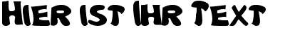 Ihre Vorschau von der Schriftart Nb Obese