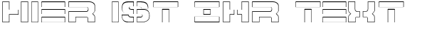 Ihre Vorschau von der Schriftart 7th Service Outline