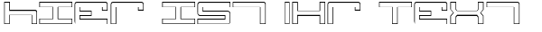 Ihre Vorschau von der Schriftart Legion Outline