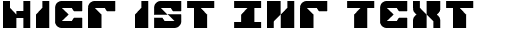 Ihre Vorschau von der Schriftart Replicant