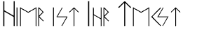 Ihre Vorschau von der Schriftart Runen