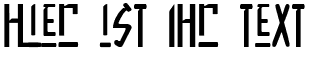 Ihre Vorschau von der Schriftart Native Alien