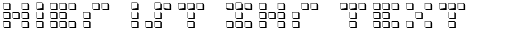 Ihre Vorschau von der Schriftart Iconian 3D