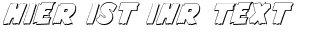 Ihre Vorschau von der Schriftart Flying Leatherneck Outline
