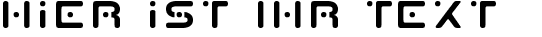 Ihre Vorschau von der Schriftart Planet X