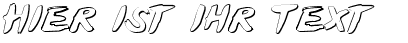 Ihre Vorschau von der Schriftart Yellow Jacket Shadow