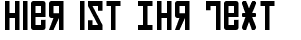 Ihre Vorschau von der Schriftart Soviet