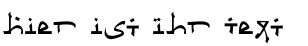 Ihre Vorschau von der Schriftart Psuedo Saudi