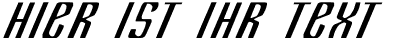 Ihre Vorschau von der Schriftart Department