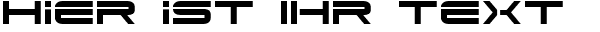 Ihre Vorschau von der Schriftart Dodger