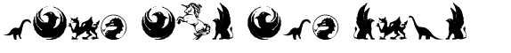 Ihre Vorschau von der Schriftart Fantastic Creatures