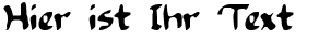 Ihre Vorschau von der Schriftart Knights Templar