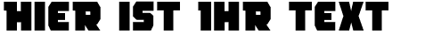 Ihre Vorschau von der Schriftart Rogue Hero