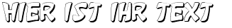 Ihre Vorschau von der Schriftart Katana Shadow