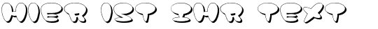 Ihre Vorschau von der Schriftart Jackson Shadow