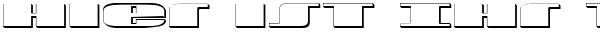 Ihre Vorschau von der Schriftart USA Shadow