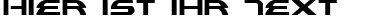 Ihre Vorschau von der Schriftart Alexis
