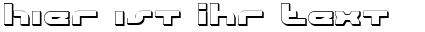 Ihre Vorschau von der Schriftart Uni-Sol Outline