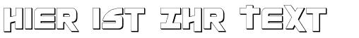 Ihre Vorschau von der Schriftart Moltors Outline