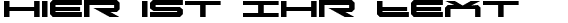 Ihre Vorschau von der Schriftart Oramac
