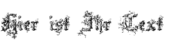 Ihre Vorschau von der Schriftart Black Forest