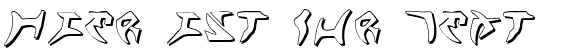 Ihre Vorschau von der Schriftart Kahless Shadow