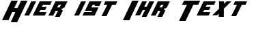 Ihre Vorschau von der Schriftart Whiskey Bravo Victor