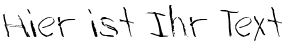Ihre Vorschau von der Schriftart Travesty