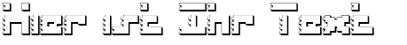 Ihre Vorschau von der Schriftart Roid Rage Shadow