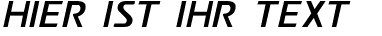 Ihre Vorschau von der Schriftart Postmaster