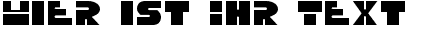 Ihre Vorschau von der Schriftart Disco Duck