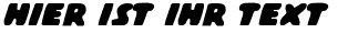 Ihre Vorschau von der Schriftart Casper Comics Solid