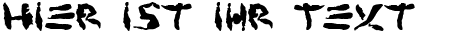 Ihre Vorschau von der Schriftart Protoplasm