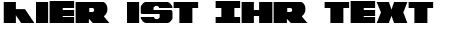 Ihre Vorschau von der Schriftart Bummer