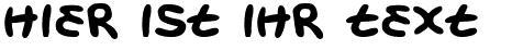 Ihre Vorschau von der Schriftart Magic Beans