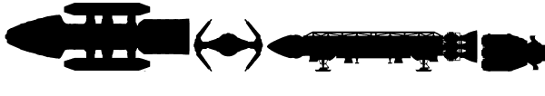 Ihre Vorschau von der Schriftart Famous Spaceships