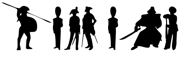 Ihre Vorschau von der Schriftart Time Warriors