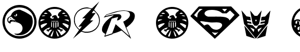 Ihre Vorschau von der Schriftart Hall of Heroes